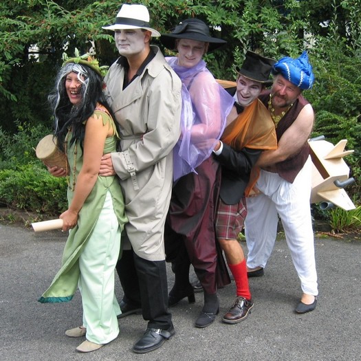 Sissy - Bj�rn - Stephanie - Carsten - Karl