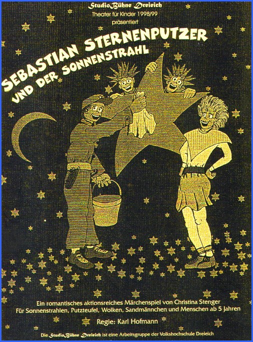 Faltblatt Sebastian Sternenputzern und der Sonnenstrahl